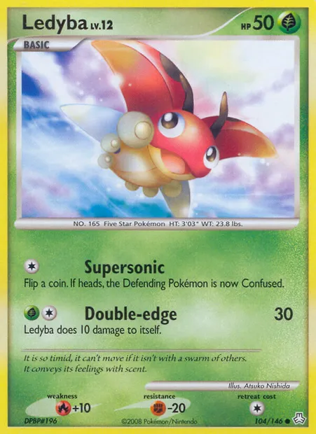 Ledyba, Pokémon card LA 104 — Legends Awakened set