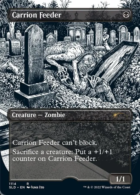 Carrion Feeder, Magic card SLD 1114 — Secret Lair Drop set