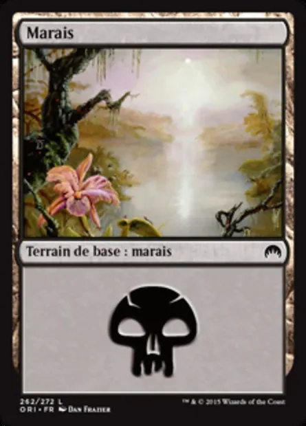 Marais, carte Magic ORI 262 — extension Magic Origines