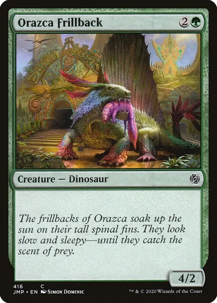 Orazca Frillback, Magic card JMP 416 — Jumpstart set