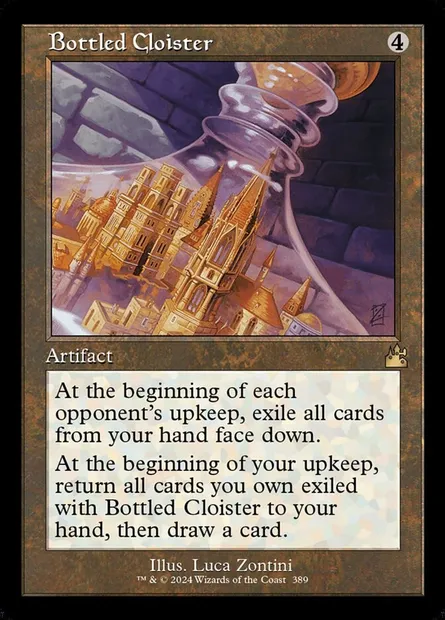 Bottled Cloister, Magic card RVR 389 — Ravnica Remastered set