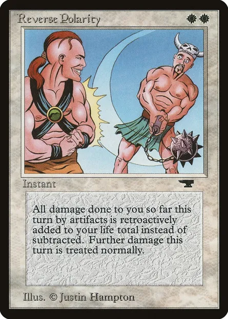 Reverse Polarity, Magic card ATQ 7 — Antiquities set
