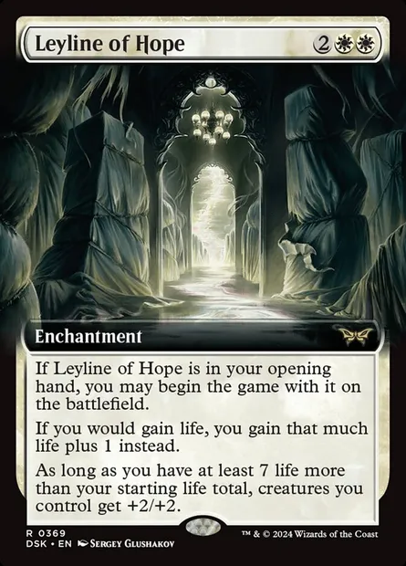 Leyline of Hope, Magic card DSK 369 — Duskmourn: House of Horror set