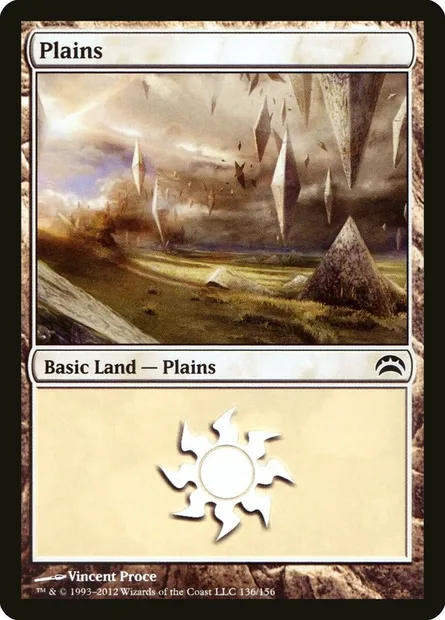 Plains, Magic card PC2 136 — Planechase 2012 set