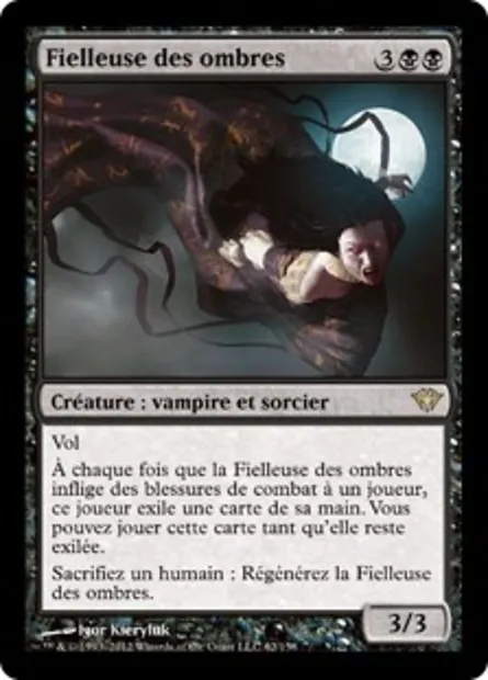 Fielleux des ombres, carte Magic DKA 62 — extension Obscure Ascension