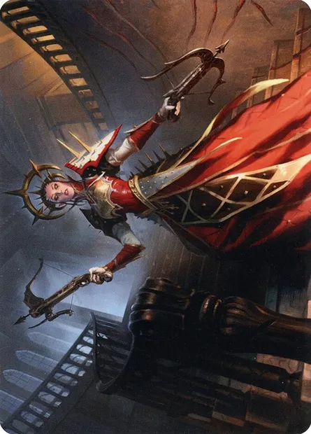 Bloodthirsty Adversary // Bloodthirsty Adversary, carte Magic AMID 41 — extension Midnight Hunt Art Series