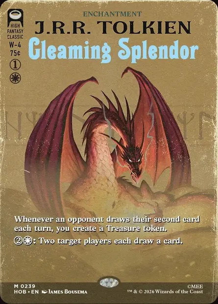 Gleaming Splendor, Magic card HOB 239 — The Hobbit set
