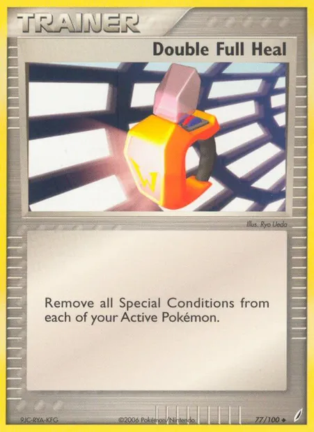 Double Full Heal, Pokémon card CG 77 — Crystal Guardians set
