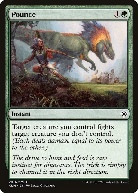 Pounce, Magic card XLN 200 — Ixalan set
