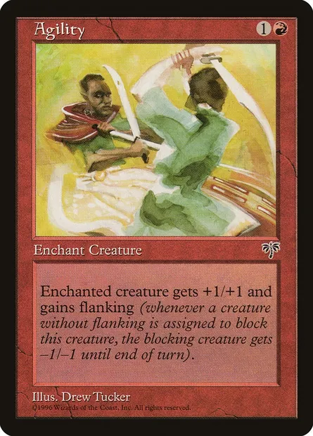 Agility, Magic card MIR 154 — Mirage set