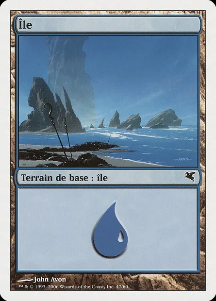 Île, carte Magic PSAL G47 — extension Salvat 2005