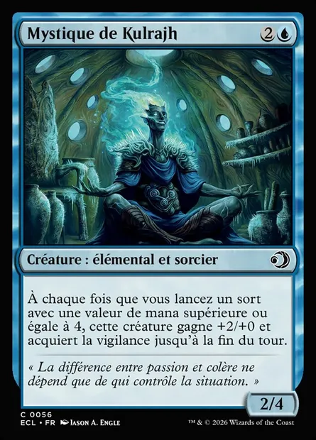 Mystique de Kulrajh, carte Magic ECL 56 — extension Lorwyn Eclipsed