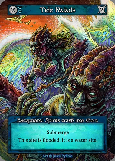 Tide Naiads, carte Sorcery BET 170 — extension Beta