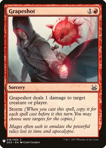 Grapeshot, Magic card PLST DDS-16 — The List set