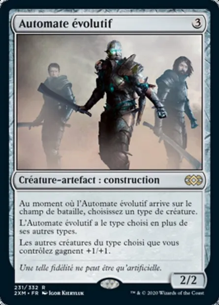 Automate évolutif, carte Magic 2XM 231 — extension Double Masters