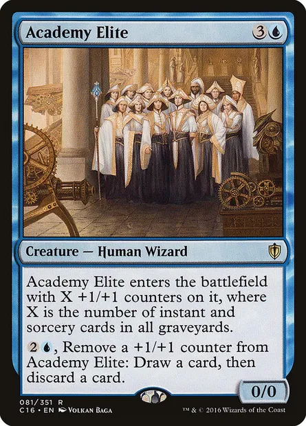 Academy Elite, Magic card C16 81 — Commander 2016 set