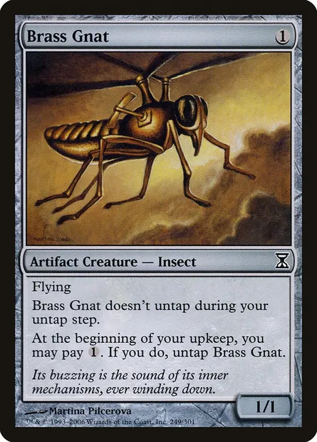 Brass Gnat, Magic card TSP 249 — Time Spiral set