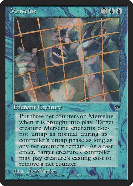 Merseine, carte Magic FEM 23c — extension Fallen Empires