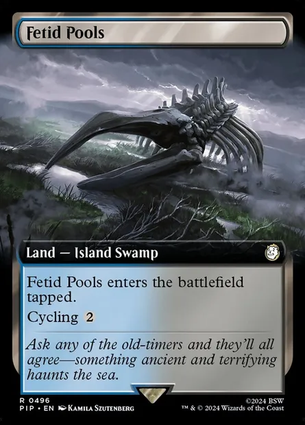 Fetid Pools, Magic card PIP 496 — Fallout set