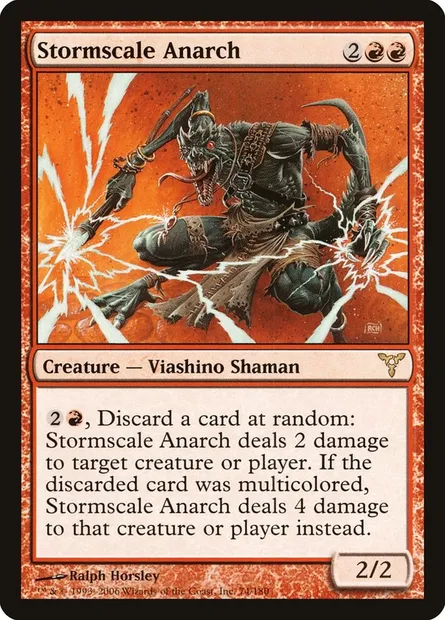 Stormscale Anarch, Magic card DIS 74 — Dissension set