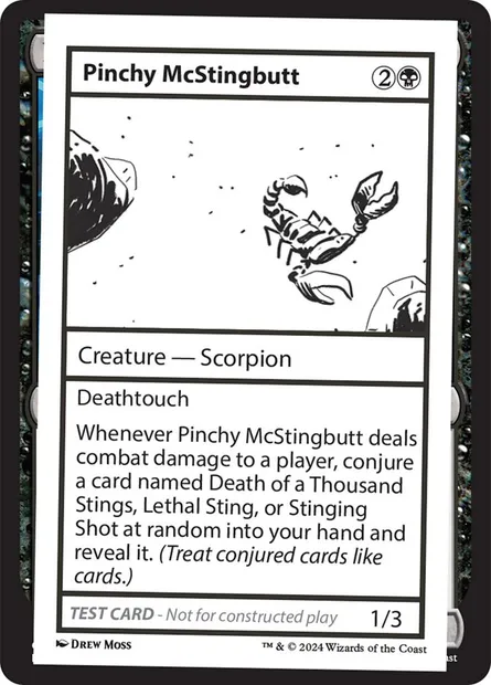 Pinchy McStingbutt, Magic card MB2 552 — Mystery Booster 2 set