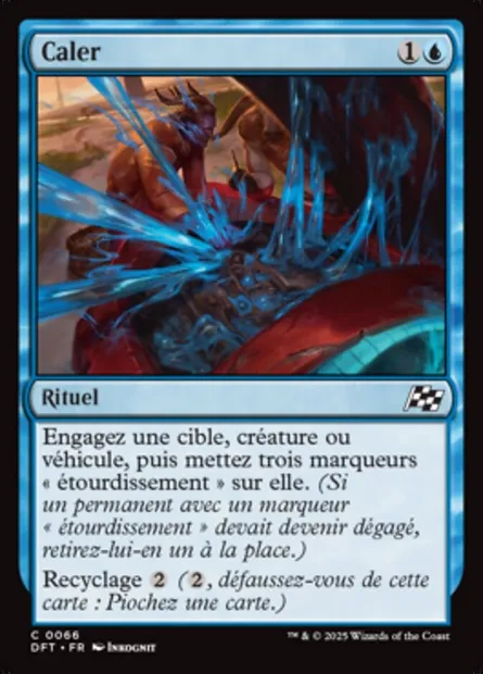 Caler, carte Magic DFT 66 — extension Aetherdrift