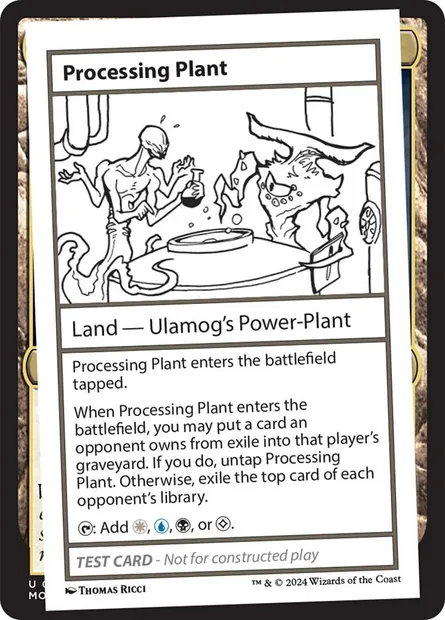 Processing Plant, Magic card MB2 617 — Mystery Booster 2 set