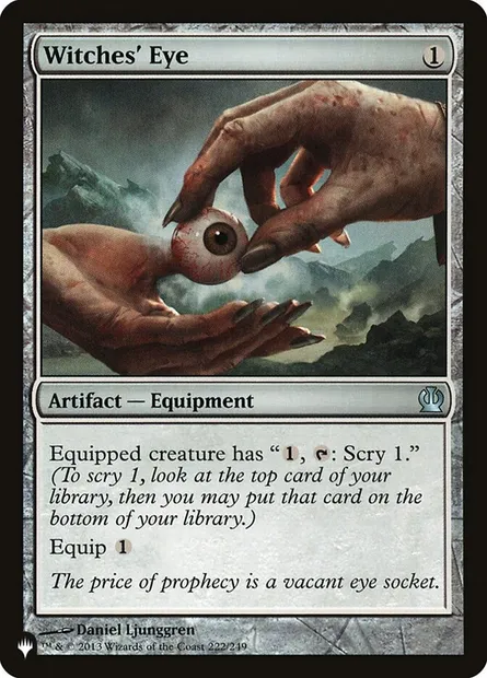 Œil des Grées, carte Magic PLST THS-222 — extension The List