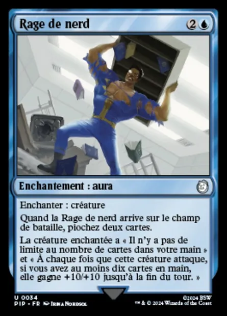 Rage de nerd, carte Magic PIP 34 — extension Fallout