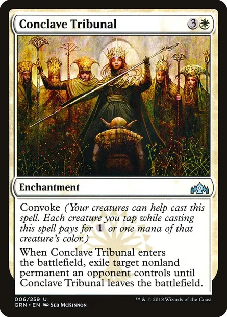 Conclave Tribunal, Magic card GRN 6 — Guilds of Ravnica set