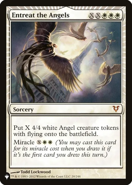 Implorez les anges, carte Magic PLST AVR-20 — extension The List