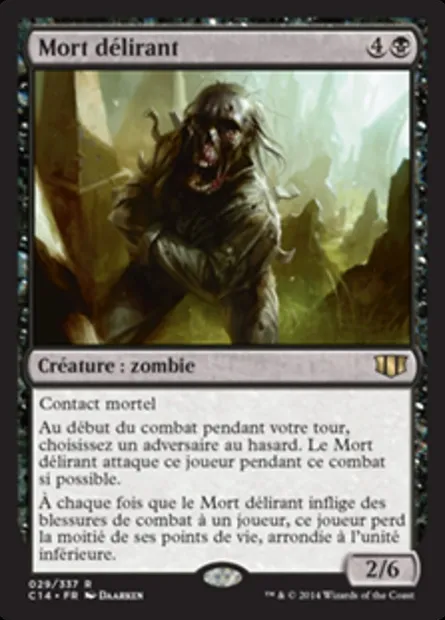 Mort délirant, carte Magic C14 29 — extension Commander 2014