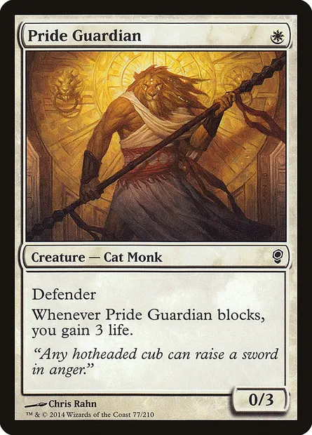 Pride Guardian, Magic card CNS 77 — Conspiracy set