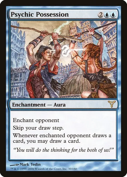 Psychic Possession, Magic card DIS 30 — Dissension set