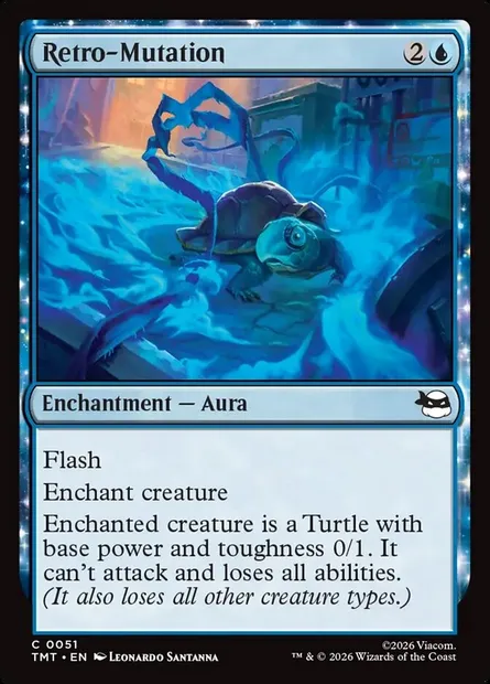 Retro-Mutation, Magic card TMT 51 — Teenage Mutant Ninja Turtles set