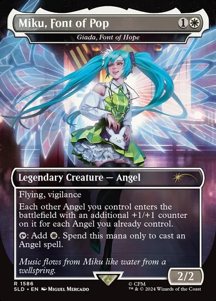 Giada, Font of Hope, Magic card SLD 1586 — Secret Lair Drop set