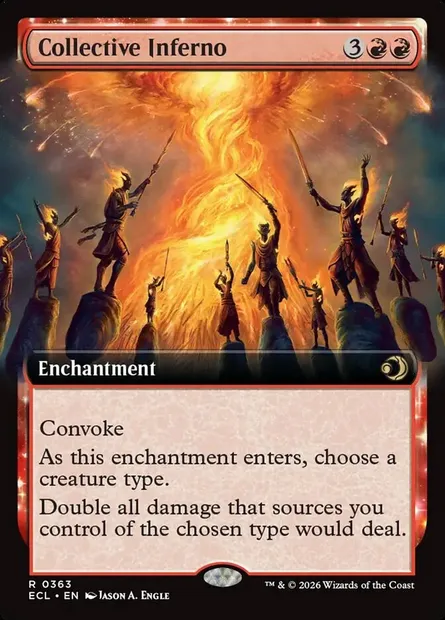 Collective Inferno, Magic card ECL 363 — Lorwyn Eclipsed set