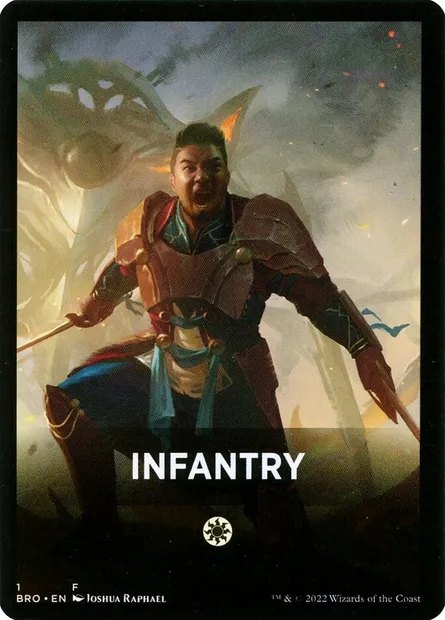 Infantry, Magic card FBRO 1 — The Brothers' War Jumpstart Front Cards set