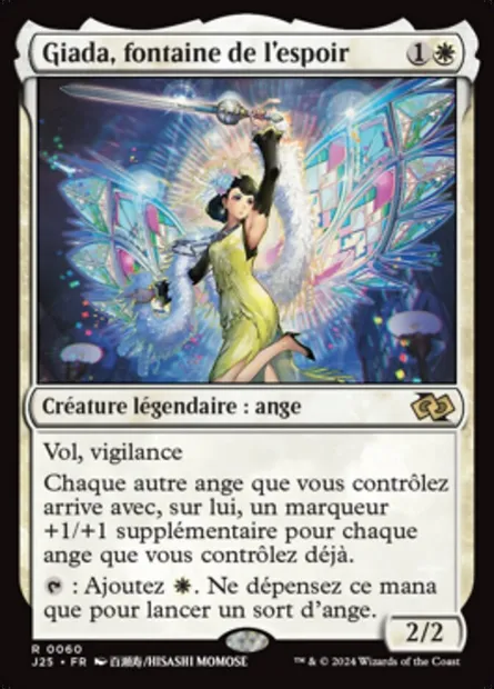 Giada, fontaine de l'espoir, carte Magic J25 60 — extension Foundations Jumpstart