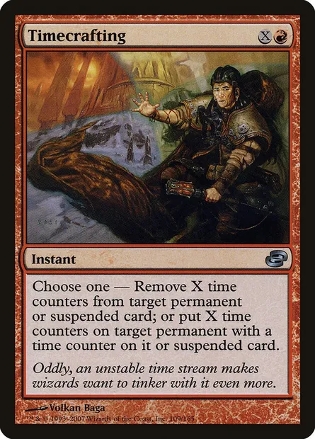 Timecrafting, Magic card PLC 109 — Planar Chaos set