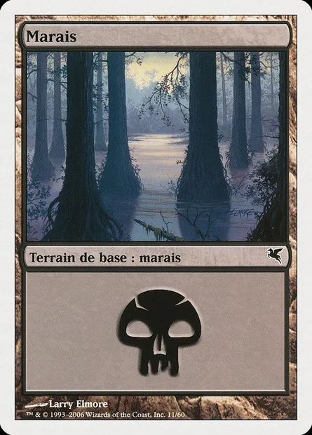 Swamp, Magic card PSAL A11 — Salvat 2005 set