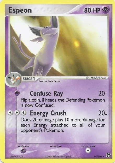 Mentali, carte Pokémon EXBS 016 — extension EX Battle Stadium