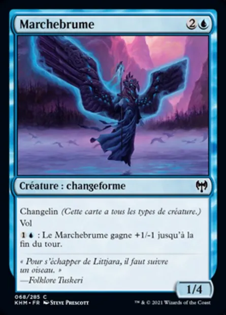 Marchebrume, carte Magic KHM 68 — extension Kaldheim