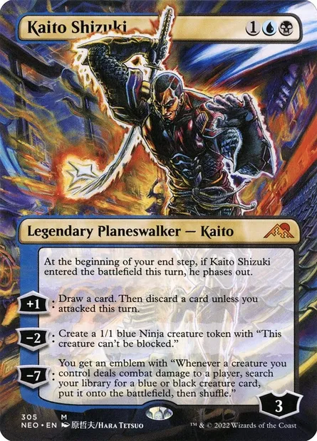 Kaito Shizuki, Magic card NEO 305 — Kamigawa: Neon Dynasty set