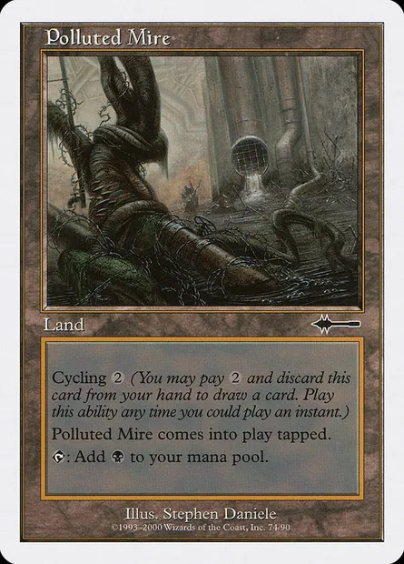 Polluted Mire, Magic card BTD 74 — Beatdown Box Set set