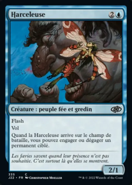 Harceleuse, carte Magic J22 335 — extension Jumpstart 2022
