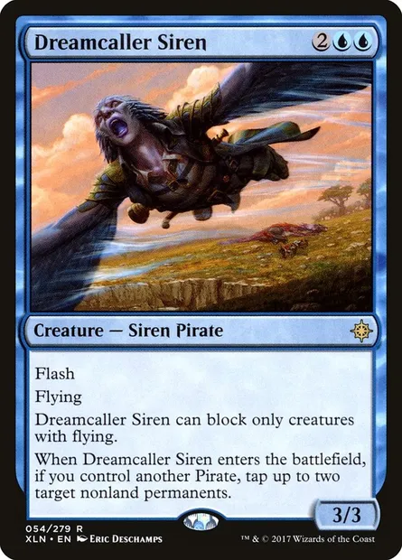 Dreamcaller Siren, Magic card XLN 54 — Ixalan set