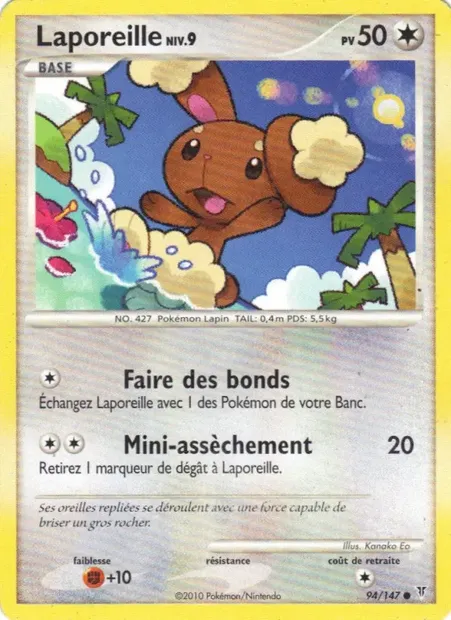 Laporeille, carte Pokémon SV 94 — extension Vainqueurs Suprêmes