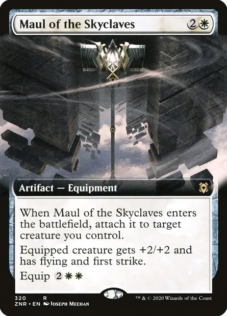 Maul of the Skyclaves, Magic card ZNR 320 — Zendikar Rising set