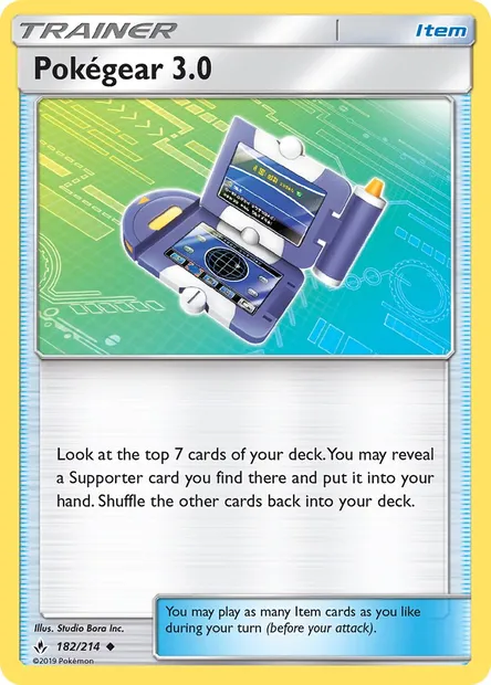 Pokégear 3.0, Pokémon card UNB 182 — Unbroken Bonds set